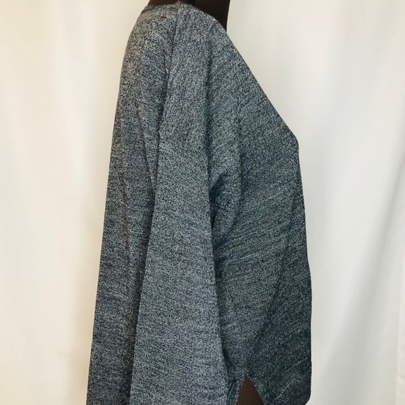 MADEWELL Southstar Wool Sweater Heather Ebony - Picture 6 of 8